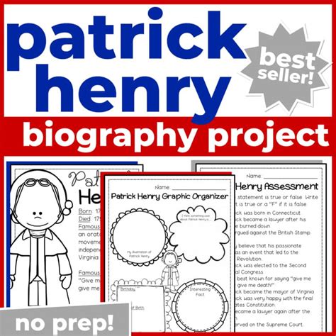 patrick henry biography timeline projects
