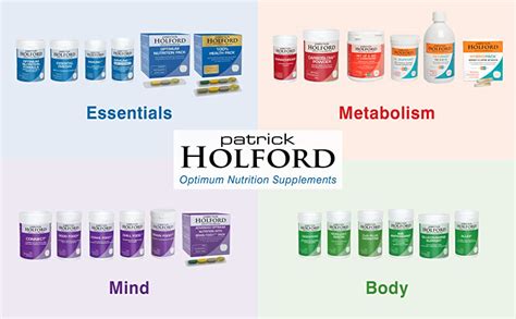 patrick holford supplements to lower