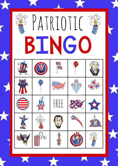 Patriotic Symbols Bingo Game Teach Starter Patriotic Symbols Worksheet - Patriotic Symbols Worksheet