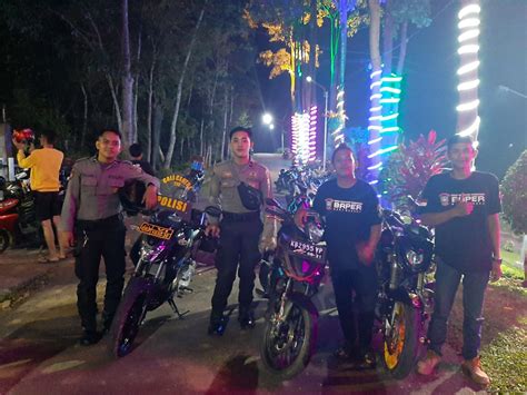 Patroli Malam Hari Personel Polres Bengkulu Utara Sambangi Seragam Bpd Terbaru - Seragam Bpd Terbaru