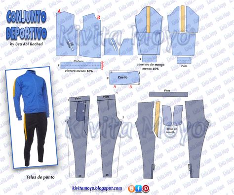 patrones de ropa deportiva pdf