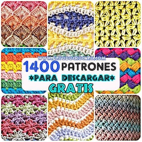 Patrones de crochet gratis para descargar en PDF: ¡Inspírate con diseños únicos!
