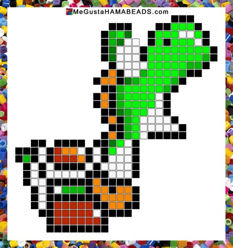 Patrones Hama Beads: ¡Crea a tus personajes favoritos de Mario Bros!