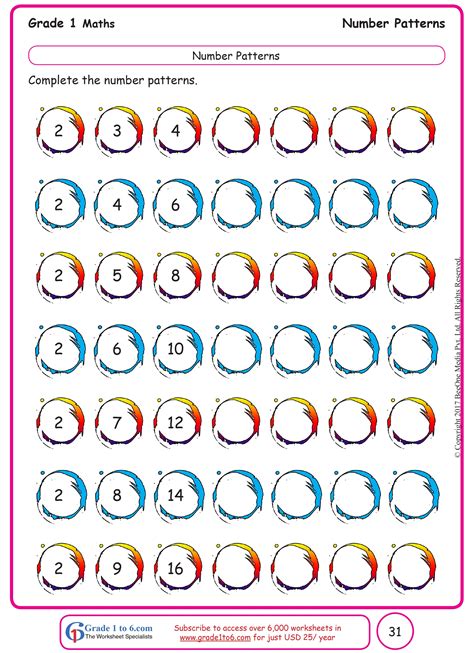 Patterns For First Grade   30 Off Kindergarten And First Grade Patterning Math - Patterns For First Grade
