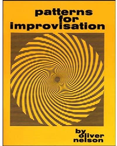 Patterns For Jazz Improvisation Oliver Nelson