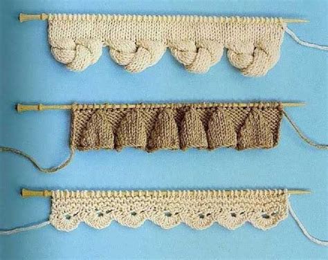 Patterns For Knitted Borders