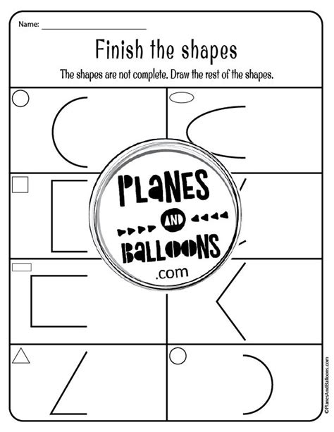 Patterns Worksheets Planes Amp Balloons First Grade Pattern Worksheet - First Grade Pattern Worksheet