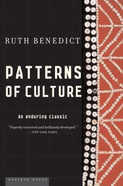 Read Patterns Of Culture Ruth Benedict 