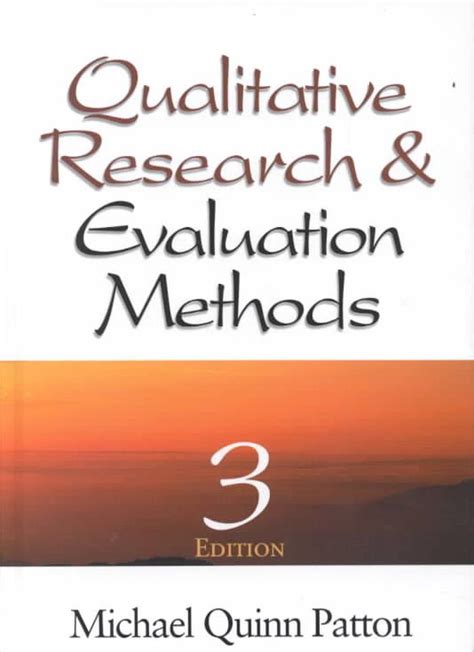 Full Download Patton Mg Qualitative Evaluation And Research Methods 