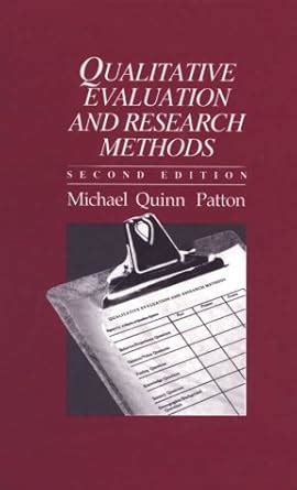Read Patton Mg Qualitative Evaluation And Research Methods 