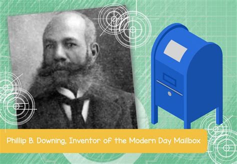 paul b downing inventor of the mailbox