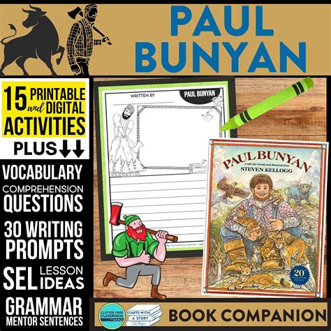 Paul Bunyan Activities And Lesson Plans For 2024 Paul Bunyan For Kids - Paul Bunyan For Kids
