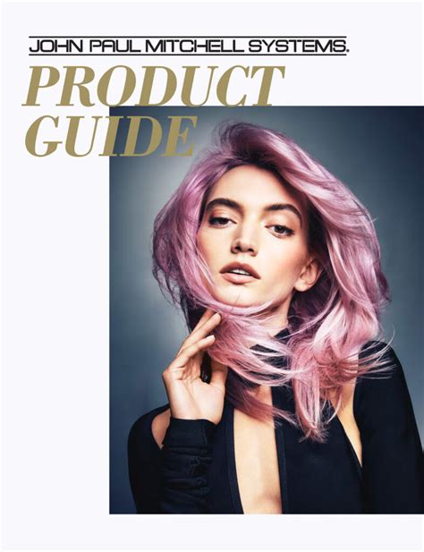 paul mitchell product guide workbook