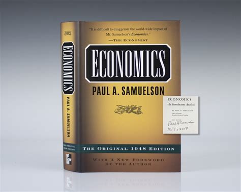 Paul Samuelson Economics An Introductory Analysis