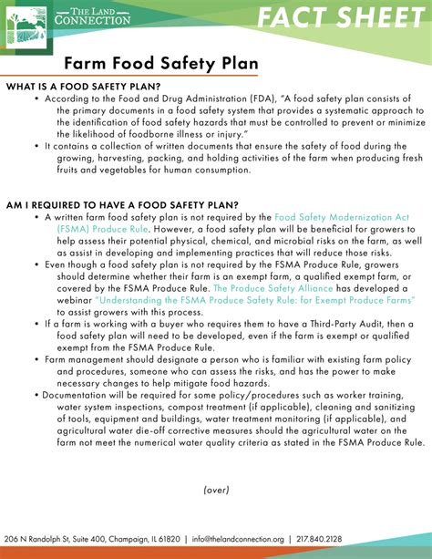 Full Download Paul Farm Food Safety Plan Doc 