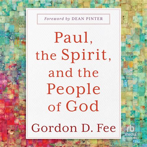 Download Paul The Spirit And People Of God Gordon D Fee 