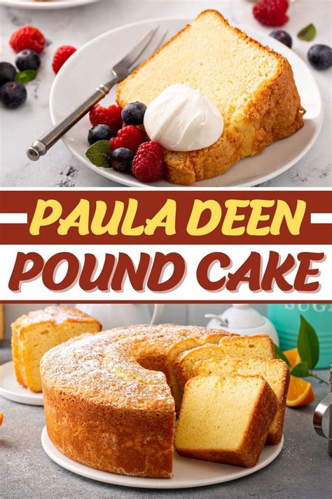 Paula Deen Pound Cake