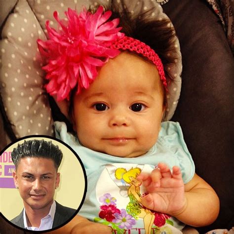 Pauly D Holding His Baby