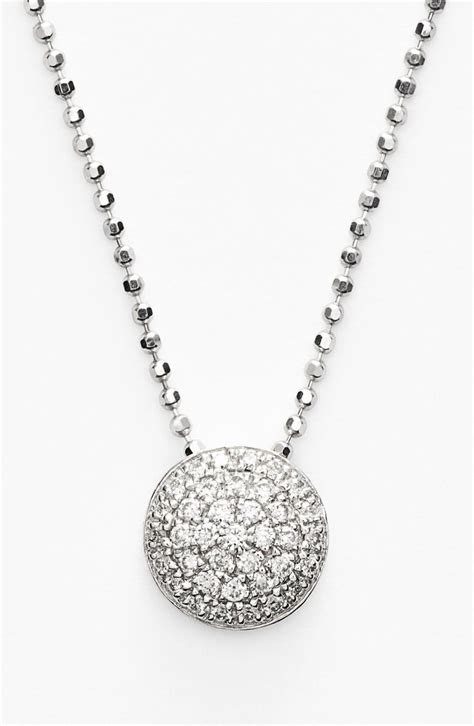 pave diamond necklaces Nordstrom