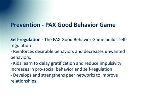 pax behavior game middle school templates
