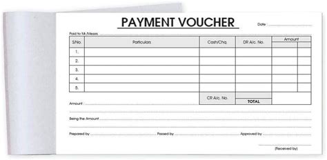 Payment Voucher Book