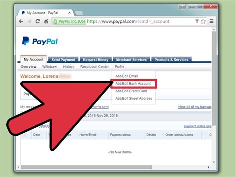 Paypal Account Created