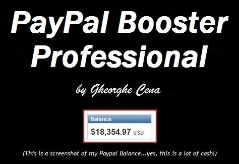 Paypal Booster Professional