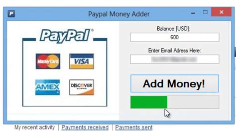 Paypal Money Adder Software