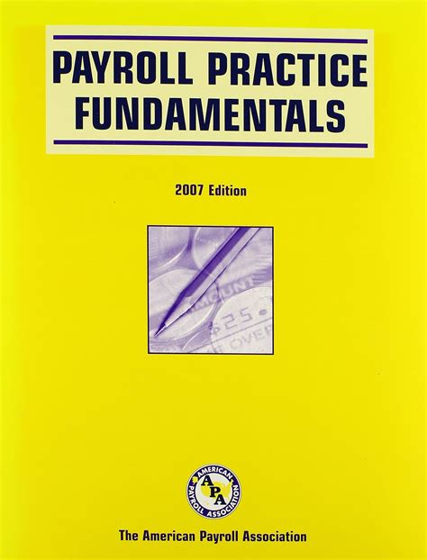 payroll practice fundamentals apa