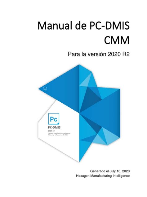Pc Dmis Training Manual