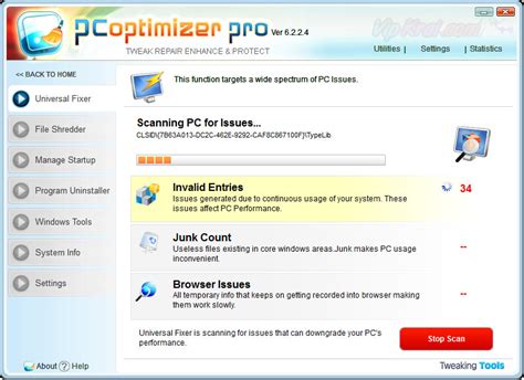 pc utilities optimizer pro