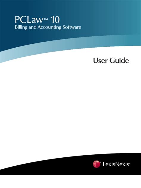 Read Online Pc Law User Guide 