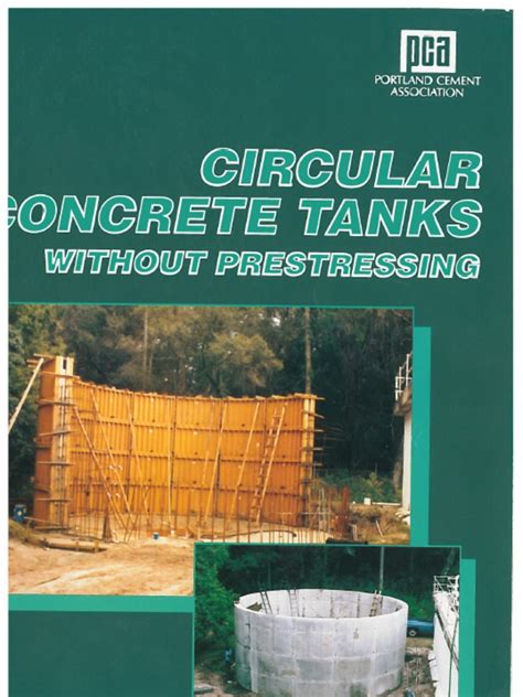 Pca Design Manual For Circular Concrete Tanks