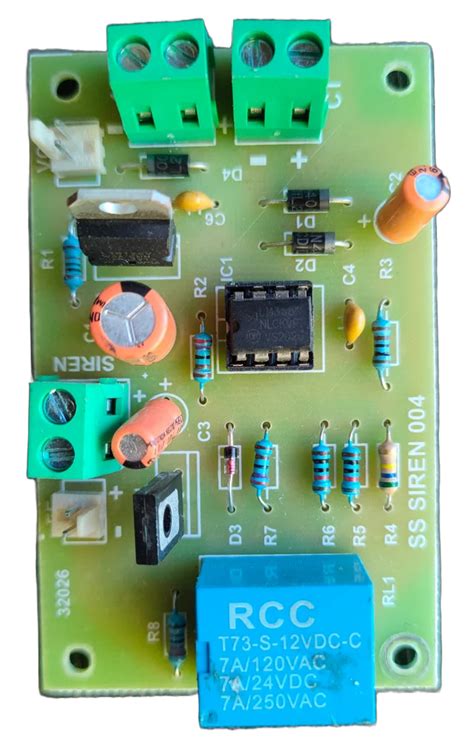 pcb amplifier siren