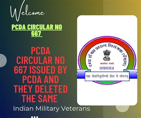 Pcda Circular No 667