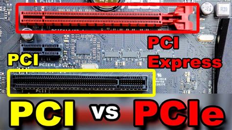 Pci Vs Pcie