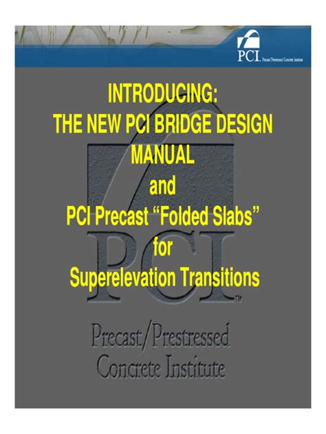 Download Pci Bridge Design Manual Chapter 5 