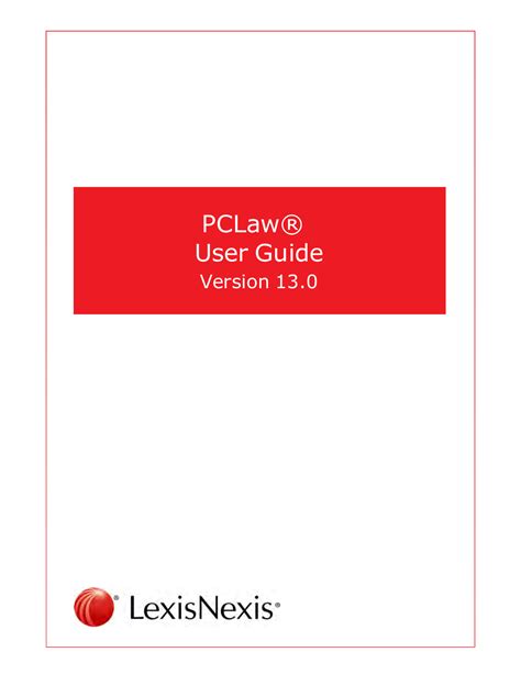 Read Pclaw User Guide 