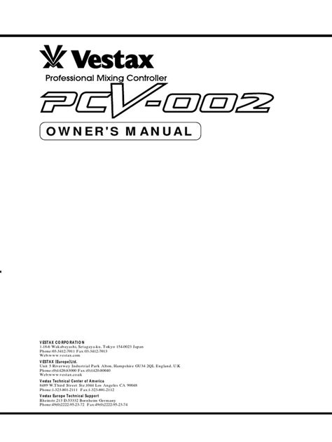 Read Pcv 2200 User Guide 