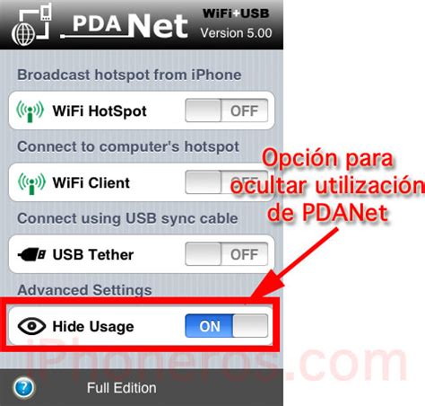 pda net no funciona