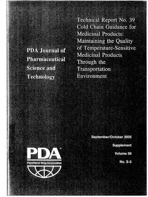 pda technical report 39