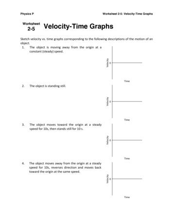 Pdf 2 5 Worksheet Velocity Time Graphs Trunnellu0027s Velocity Time Graph Worksheet - Velocity Time Graph Worksheet