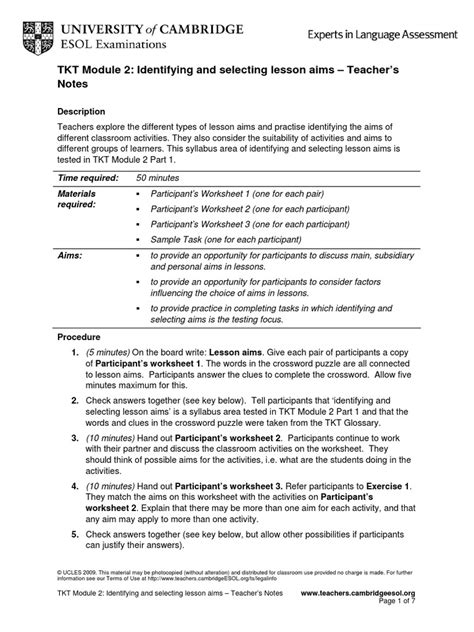 Pdf 2 Identifying And Selecting Lesson Aims Teacheru0027s Aims Science Lessons - Aims Science Lessons