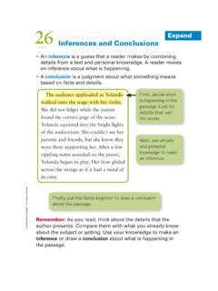 Pdf 26 Expand Inferences And Conclusions Inference Worksheet 7 - Inference Worksheet 7