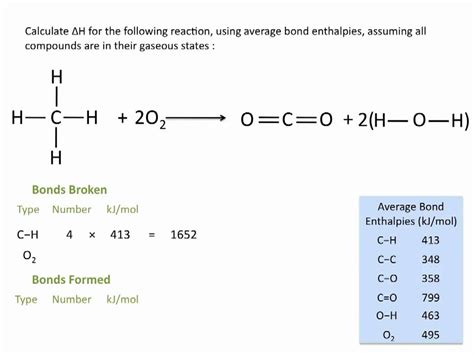 Pdf 5 3 Bond Enthalpy Science With Ms Bond Enthalpy Worksheet - Bond Enthalpy Worksheet