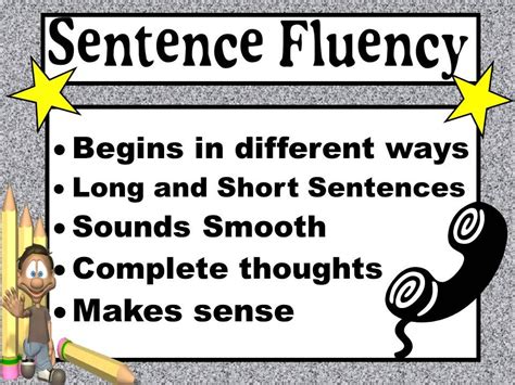 Pdf 6 1 Traits Sentence Fluency Teacher Bulletin Sentence Fluency Worksheet - Sentence Fluency Worksheet