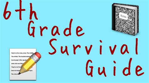 Pdf 6 Grade Survival Guide 2021 2022 School Surviving 6th Grade - Surviving 6th Grade