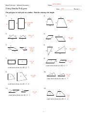 Pdf 7 Using Similar Polygons Kuta Software Scale Factor Worksheet With Answers - Scale Factor Worksheet With Answers