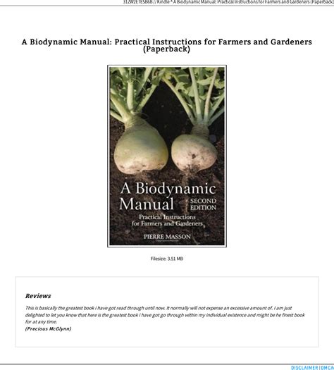 Pdf A Biodynamic Manual Practical Chipotleosu