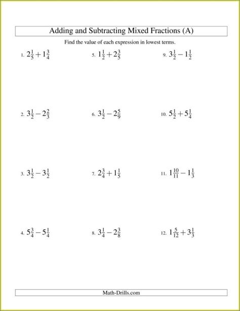 Pdf Adding And Subtracting Rational Numbers Fl Subtracting Rational Numbers Fractions - Subtracting Rational Numbers Fractions